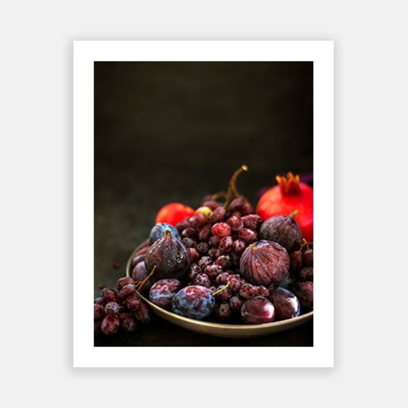 Autumn Fruits|C – 400 x 500|D – 500 x 600|E – 600 x 760|F – 760 x 1000|G – 1000 x 1300|Matt Photographic Paper|Canvas|None|White|Black|Scandi