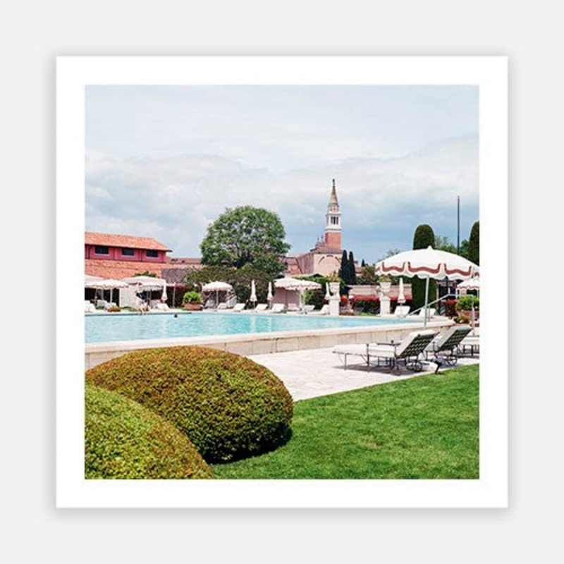 Cipriani Poolside|E – 600 x 600|F – 760 x 760|G – 1000 x 1000|Photographic Paper|Rag Paper|Canvas|None|White|Black|Scandi
