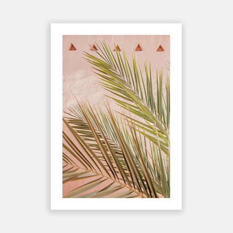 Morocco – Botanic Wall|E – 500 x 760|F – 660 x 1000|G – 850 x 1300|Photographic Paper|Rag Paper|Canvas|None|White|Black|Scandi