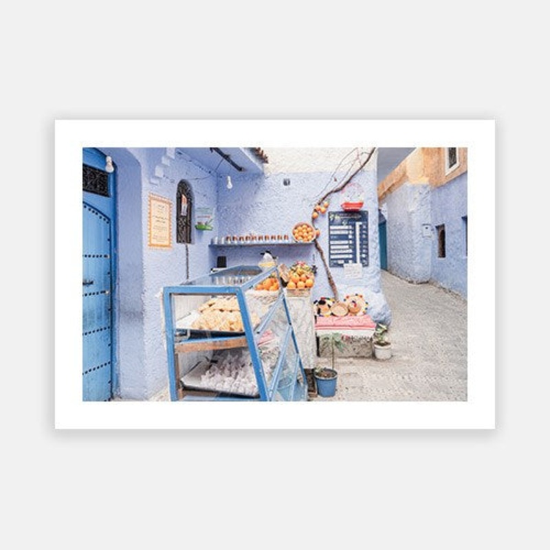 Morocco – Fresh Food Shop|E – 500 x 760|F – 660 x 1000|G – 850 x 1300|Photographic Paper|Rag Paper|Canvas|None|White|Black|Scandi