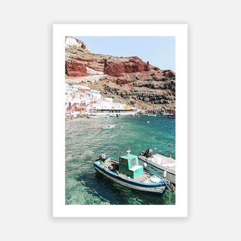 Fish & Chips in Oia|E – 500 x 760|F – 660 x 1000|G – 850 x 1300|Photographic Paper|Rag Paper|Canvas|None|White|Black|Scandi