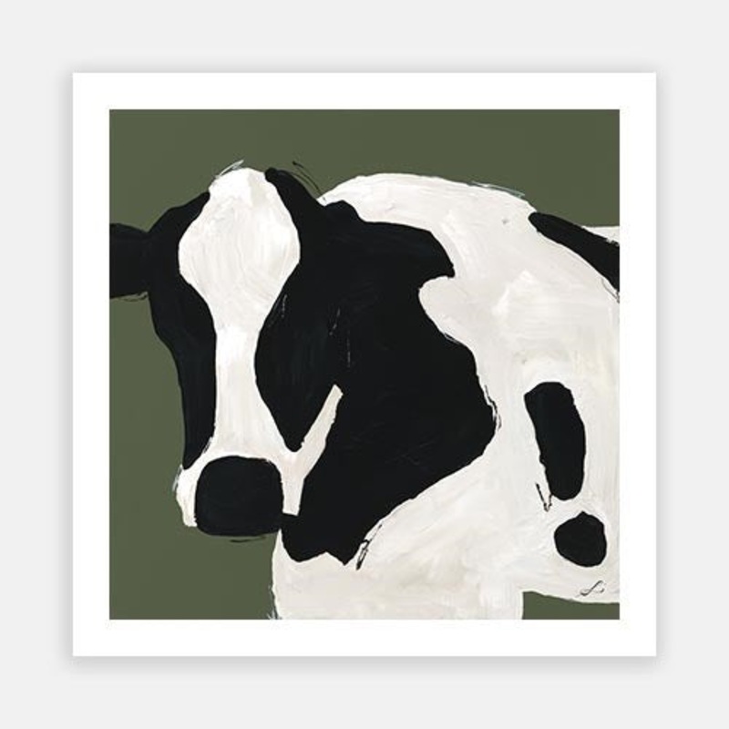 Happy Cow Sage 1|C – 400 x 400|D – 500 x 500|E – 600 x 600|F – 760 x 760|G – 1000 x 1000|Matt Photographic Paper|Canvas|None|White|Black|Scandi