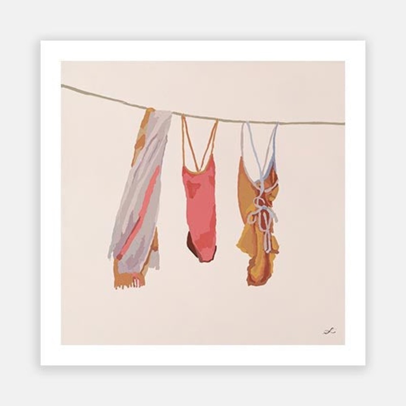 Swim Day Pink 2|C – 400 x 400|D – 500 x 500|E – 600 x 600|F – 760 x 760|G – 1000 x 1000|Matt Photographic Paper|Canvas|None|White|Black|Scandi