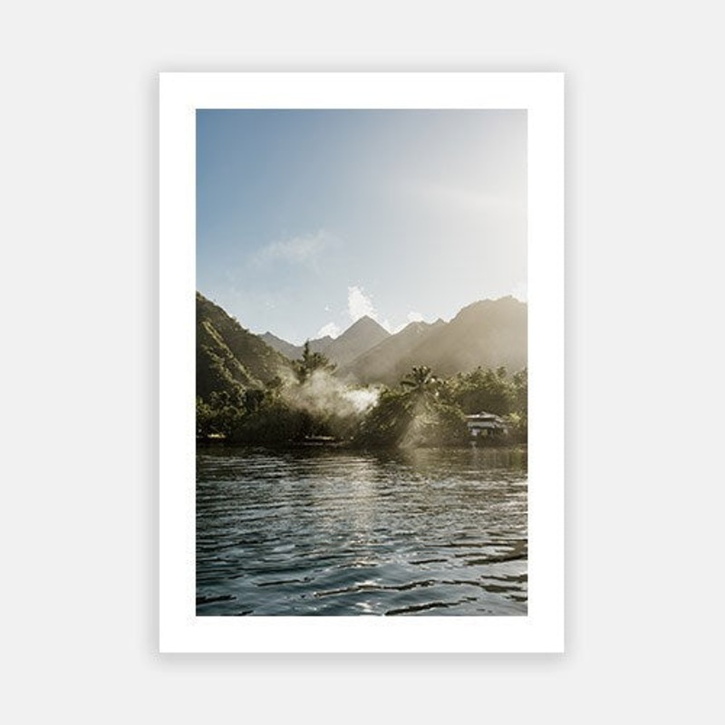 Tahitian Haze|E – 500 x 760|F – 660 x 1000|G – 850 x 1300|Photographic Paper|Rag Paper|Canvas|None|White|Black|Scandi