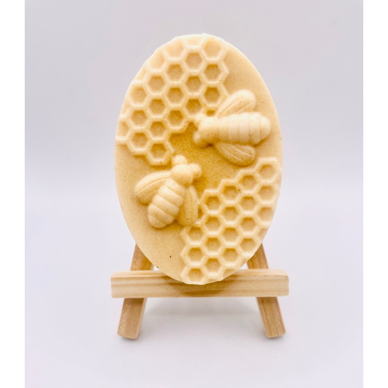 Bee & Honeycomb Handmade Vegan Soap | Bee Lover Gift | Nature Lover Gift | Bee Lover Gift