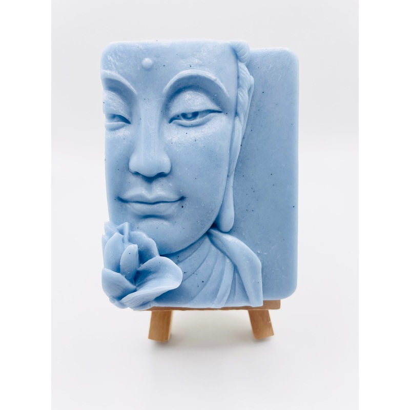 Buddha & Lotus Flower Vegan Soap | Buddha Gift | Mindfulness Gift | Zen Gift | Yoga Gift | Spiritual Gift