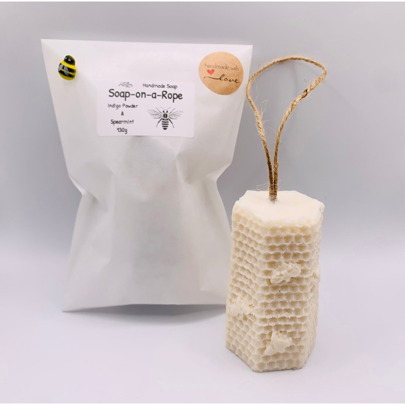 Busy Bee Soap-on-a-Rope | Bee Gift | Bee Lover Gift | Nature Lover Gift | Mothers Day Gift