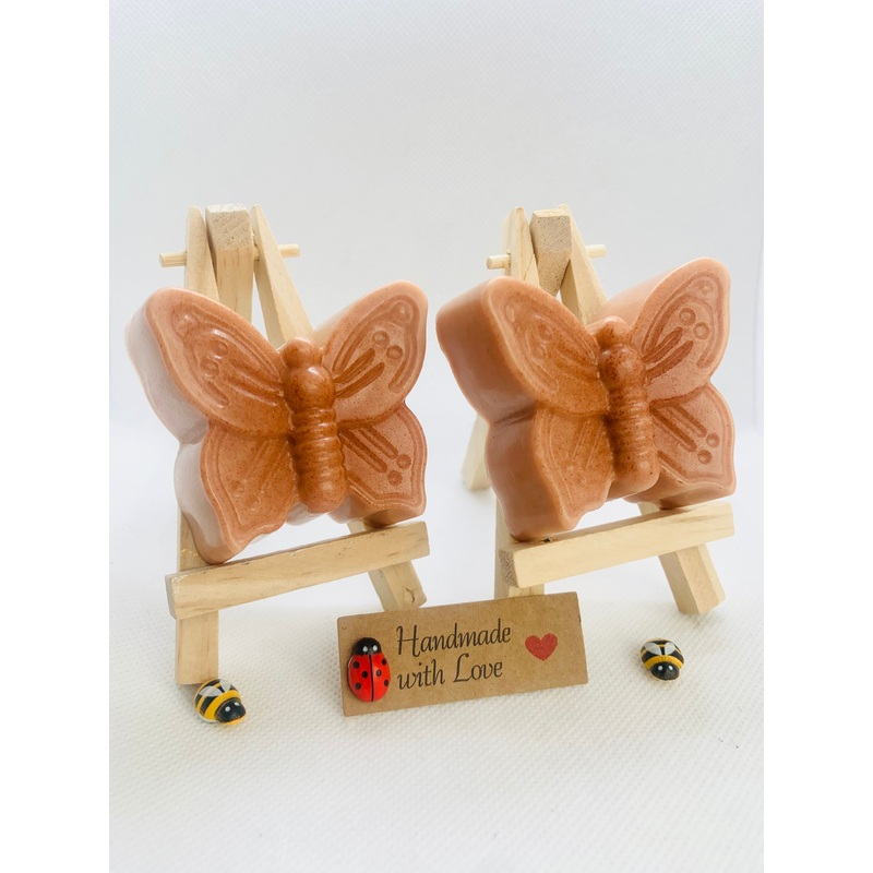 Butterfly Vegan Soaps – Set of 2 – Gift Boxed | Butterfly Gift | Unique Gift Idea | Nature Lover Gift