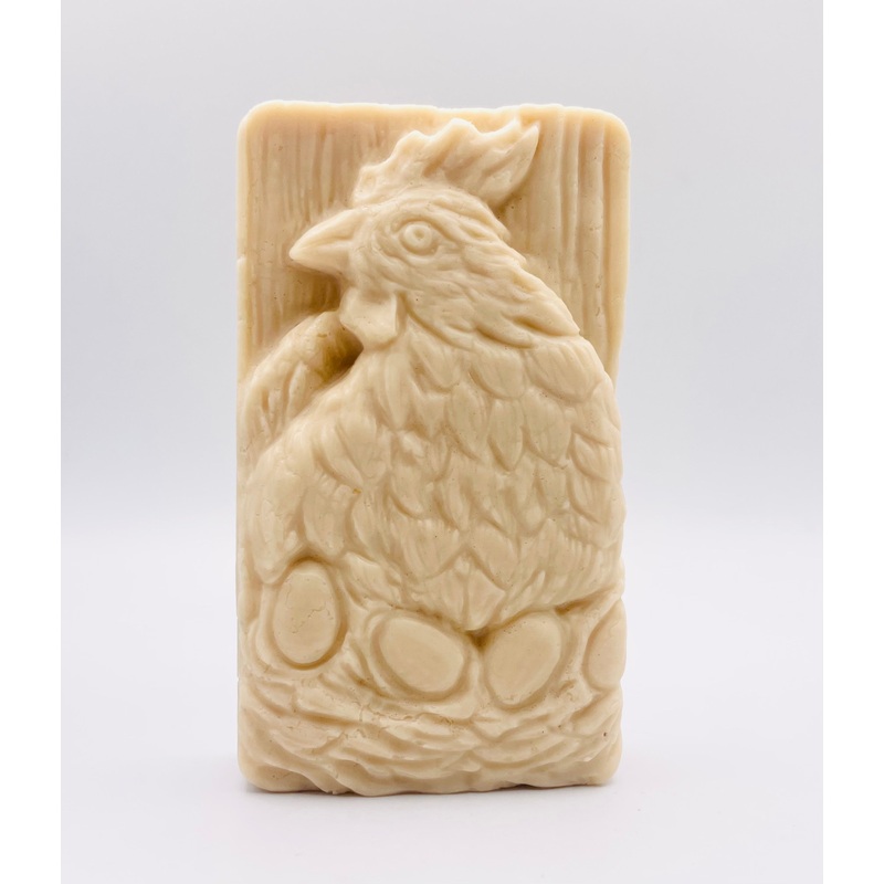 Chicken & Eggs Vegan Soap | Easter Gift | Farm Animal Gift | Chicken Gift | Chicken Lover Gift