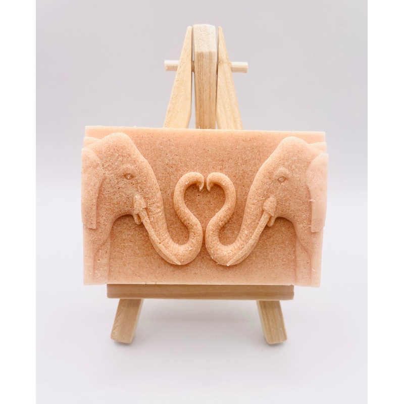 Elephant Love Vegan Soap  | Elephant Gift | Unique Elephant Lover Gift | Elephant Gift Idea
