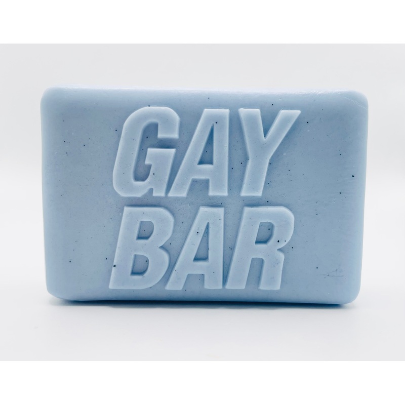 GAY BAR Vegan Soap | Fun LGBTQ+ Gift | Pride Gift | Novelty Gift | Gay Pride Gift