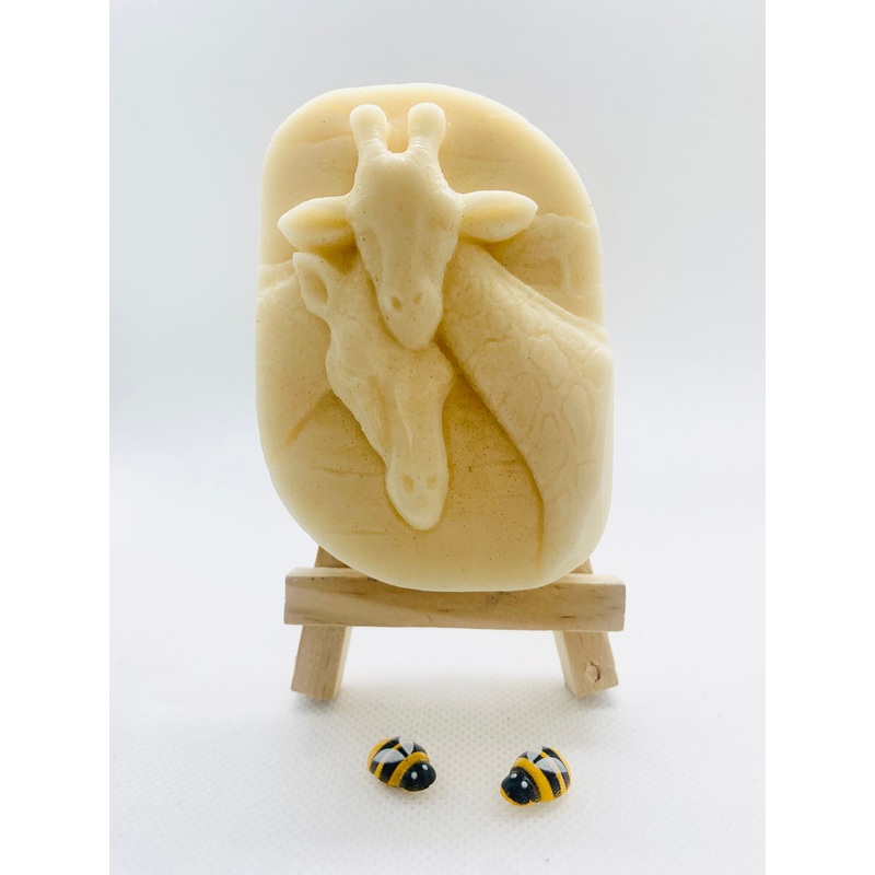 Giraffe Vegan Soap | Giraffe Gift | Giraffe Lover Gift | Wild Animal Gift | Unique Gift Idea