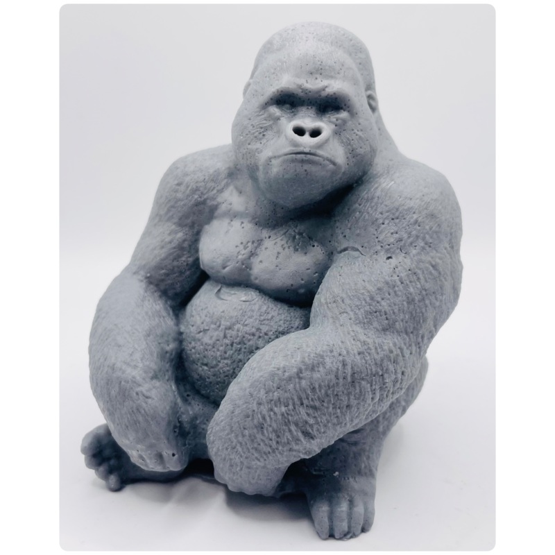 Gorilla Vegan Soap  Large 500g Soap Bar | Gorilla Gift Idea | Animal Lovers Gift | Gift Boxed | Gift for Him