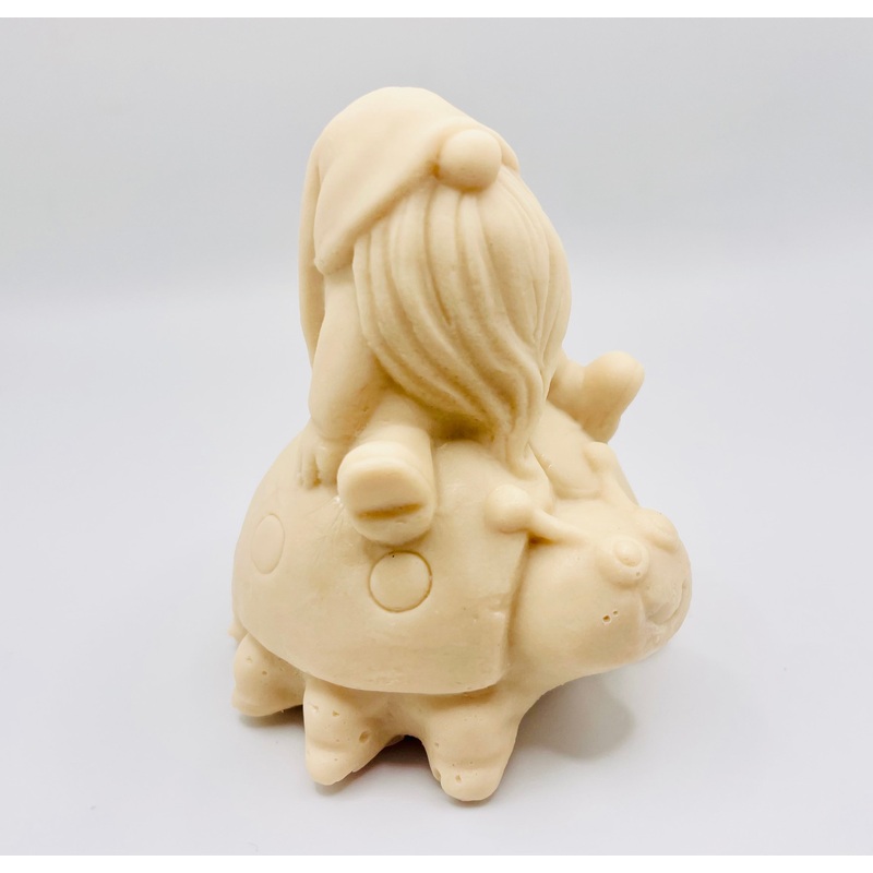 Ladybird & Gnome Vegan Soap | Gonk Gift | Gnome Gift | Ladybird Gift | Garden Gnome Gift | Nature Lover Gift