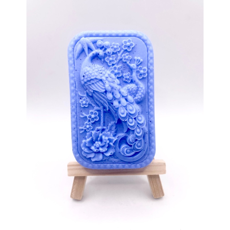 Peacocks Vegan Soap | Unique Peacock Gift | Peacock Lover Gift Idea | Friendship Gift | Teacher Gift