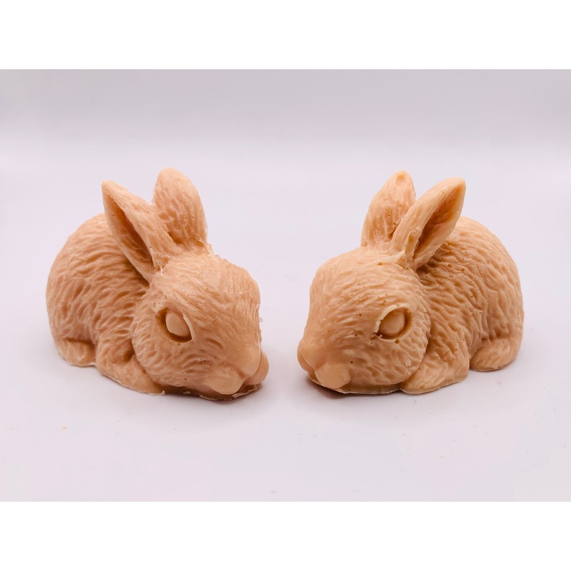 Rabbit Vegan Soaps – Set of 2 – Gift Boxed | Easter Gift | Teacher Gift | Thank You Gift | Rabbit Soaps 80g – Set of 2 – Gift Boxed | Vegan Soap