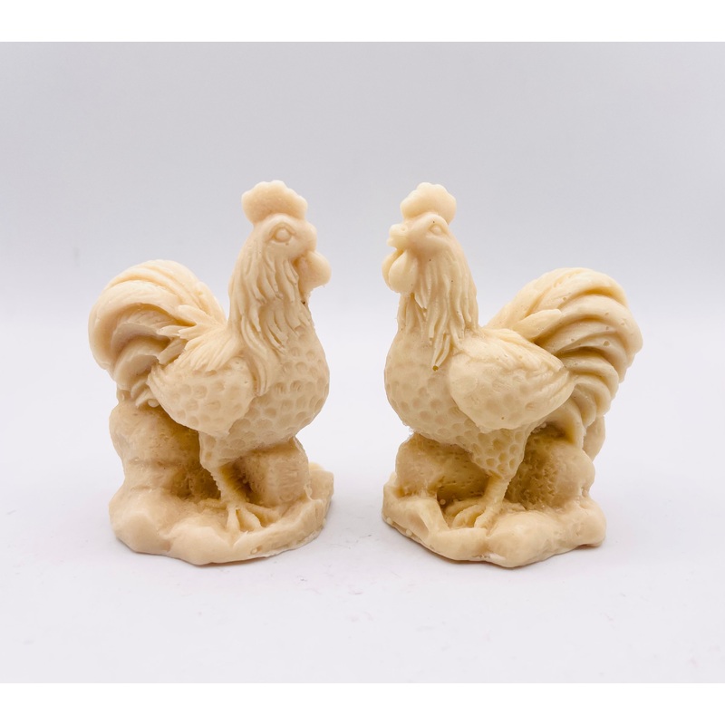 Rooster / Cockerel Soaps Vegan Soap – Set of 2 – Gift Boxed | Chicken Lover Gift | Unique Chicken Gift Idea