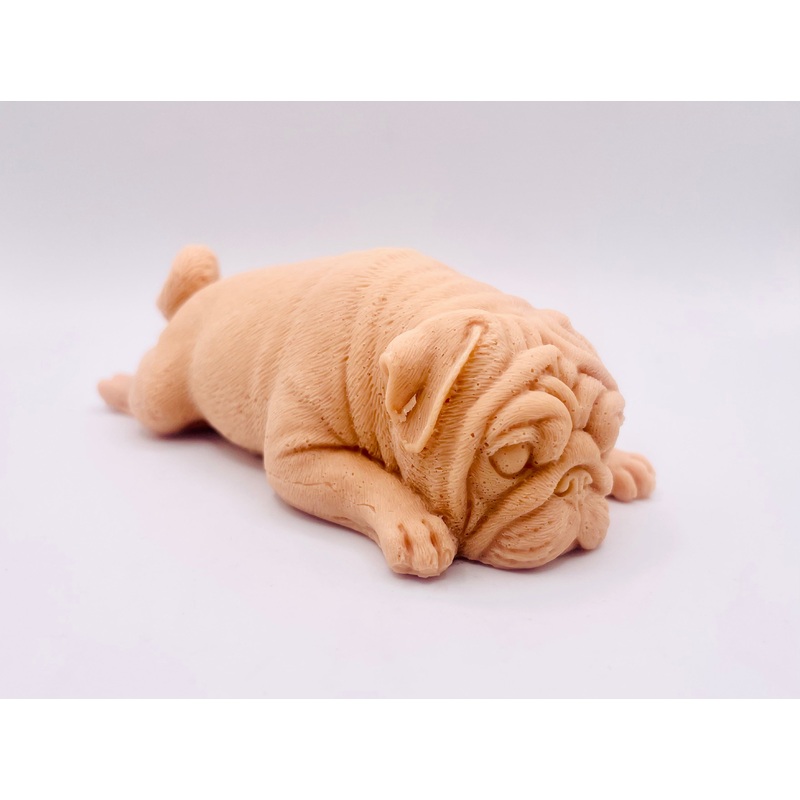 Sleepy Pug Vegan Soap | Pug Gift | Unique Pug Lover Gift | Dog Lover Gift | Dog Groomer Gift