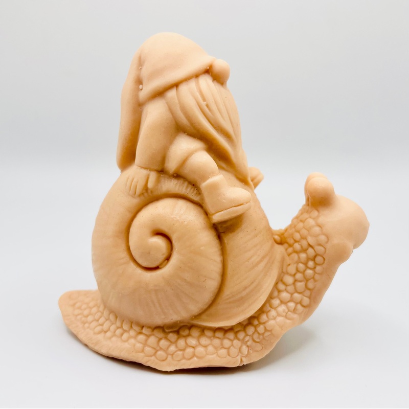 Snail & Gnome Vegan Soap | Gonk Gift | Gnome Gift | Snail Lover Gift | Unique Gift Idea | Nature Lover Gift