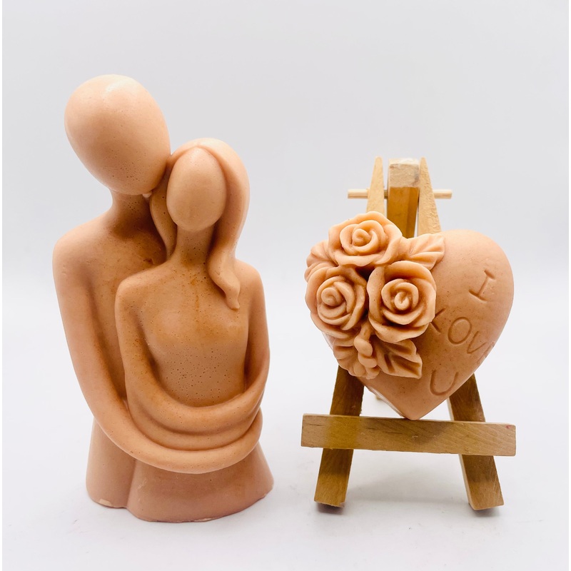 Together Forever Vegan Soap Gift Set | Valentines Day Gift | Anniversary Gift | Wedding Day Gift | Romanic Gift