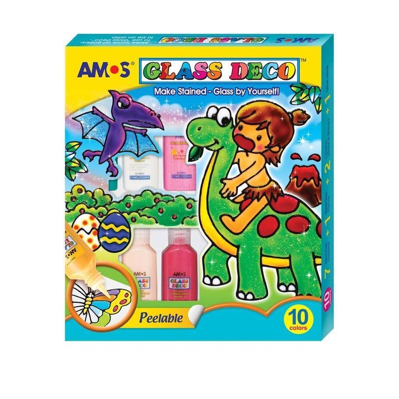 10   Colors with Glass Decor 10 Set