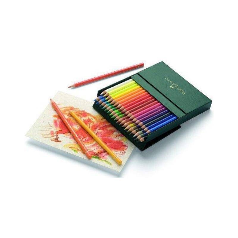 36   FABER CASTELL Polychromos Artists Color Pencils Gift Box  36