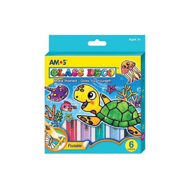 6  Glass Deco 6 Colors