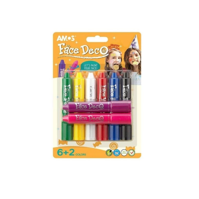 8  Face Paint Color 8 Set