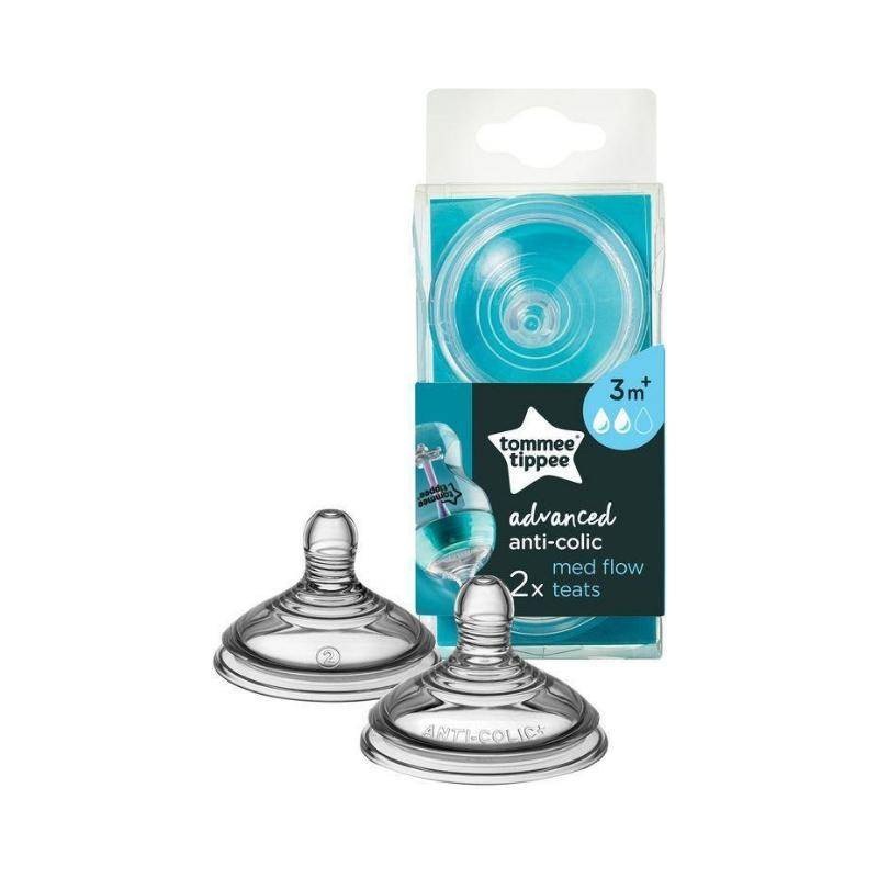 Tommee Tippee Advanced Anti-Colic Bottle MED FLOW TEAT 3m+