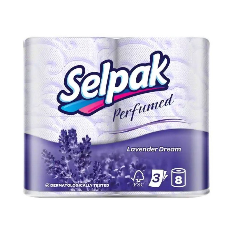 8  3  Selpak Toilet Roll Perfumed Lavender