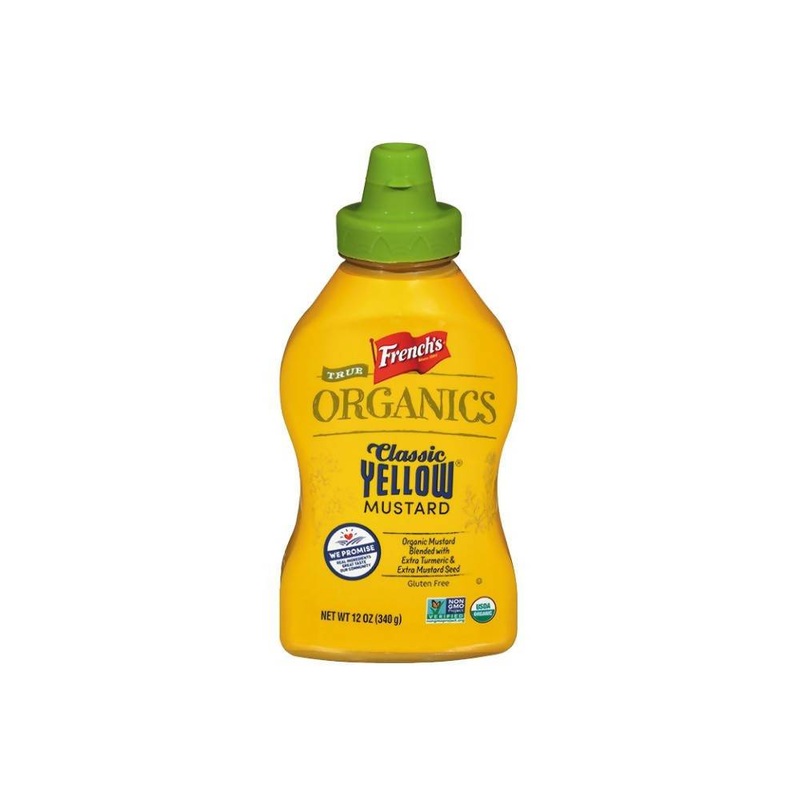 frenchs organic classic yellow mustard gluten free