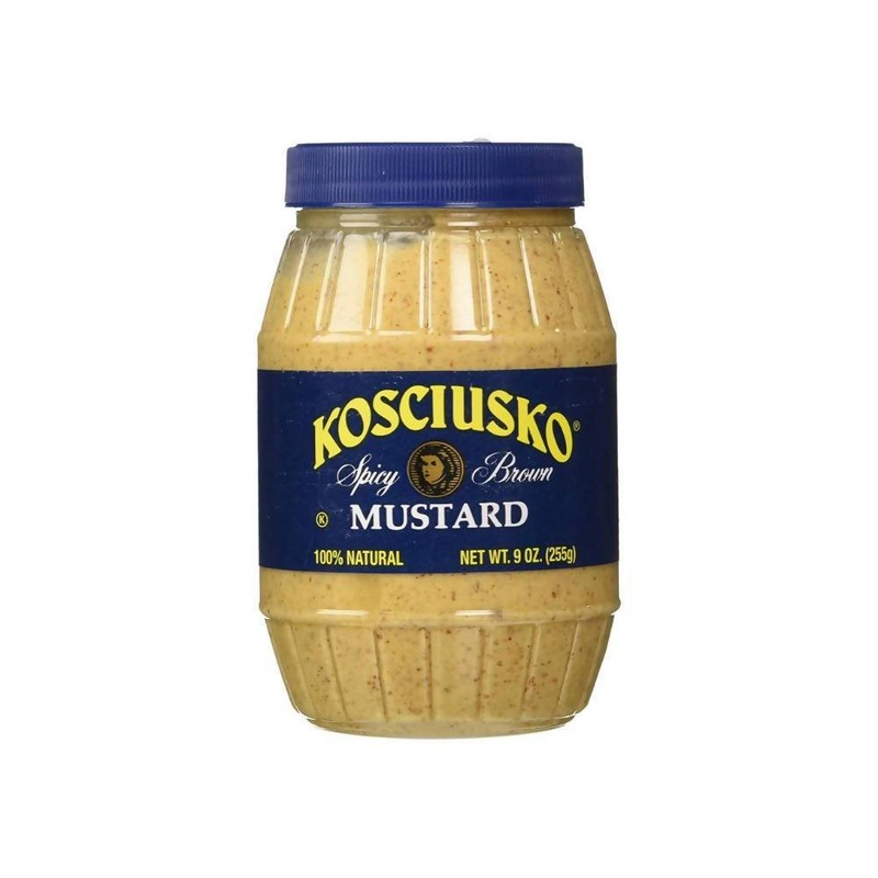 kosciusko spicy brown mustard