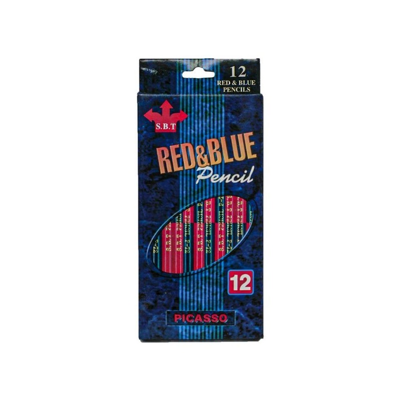 RED AND BLUE pencil srrh