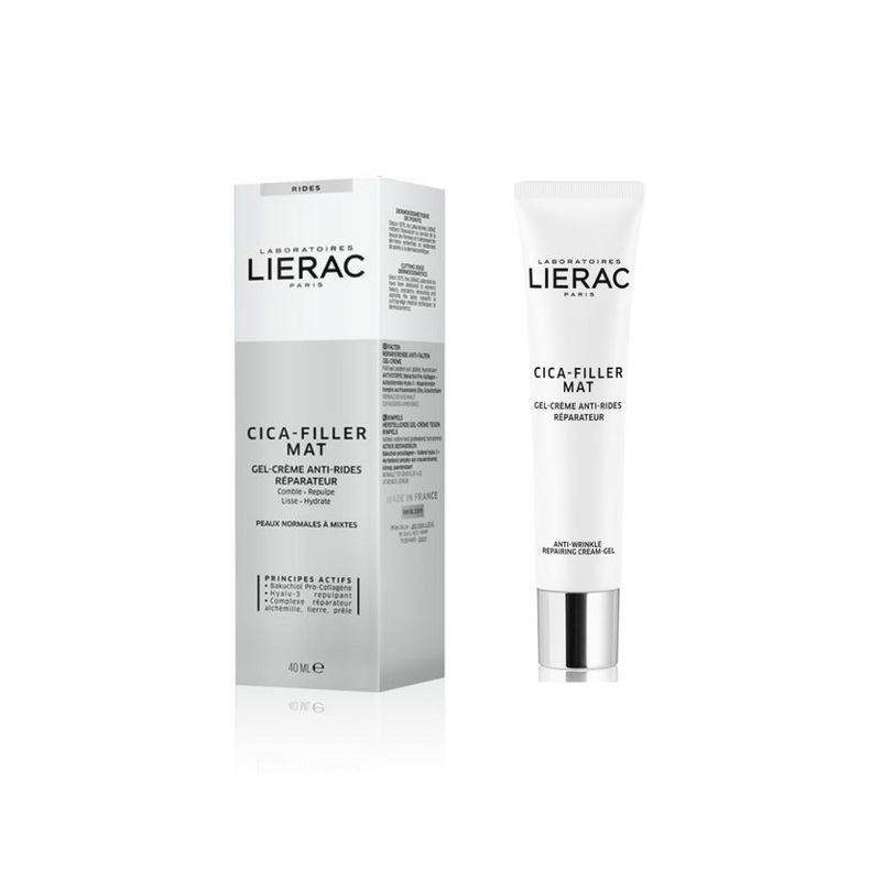 LIERAC Cica Filler Mat Repairing Cream Gel