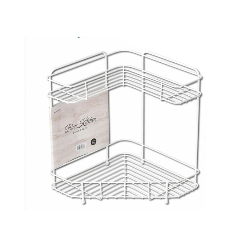 Pearl Metal Blanc Kitchen Corner Rack