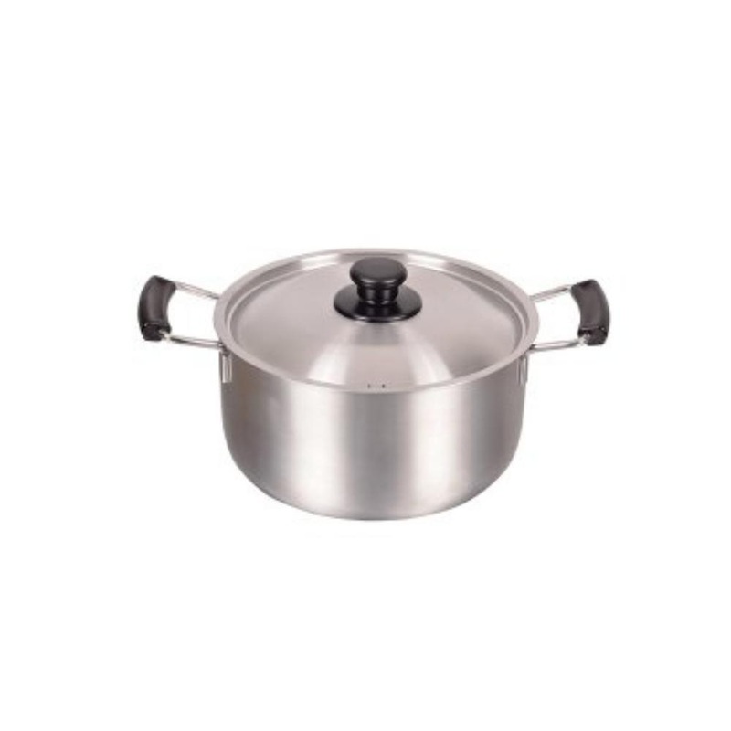 Pearl Metal Made in Japan Stainless Double-Handle Pot