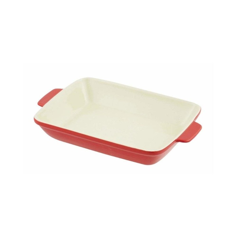Pearl Metal Oven Chef Heat-Resistant Square Plate