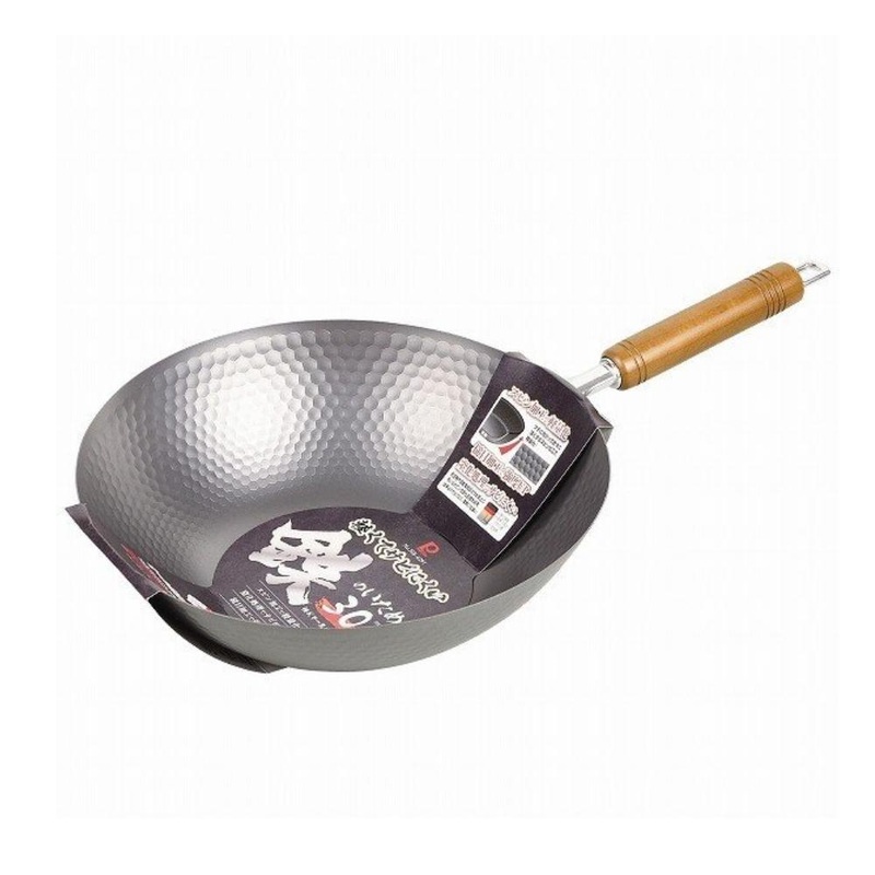 Pearl Light Weight And Rust Resistant Iron Wok