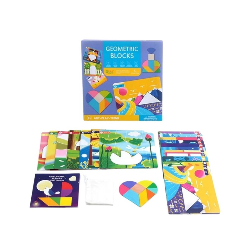 GEOMETRIC BLOCKS Art