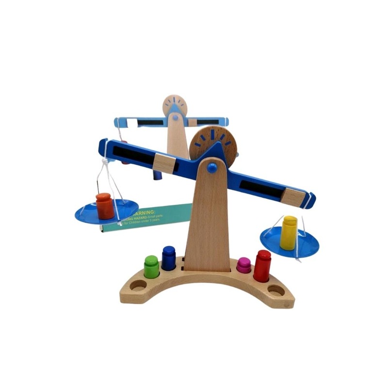 Instructional set wood balance