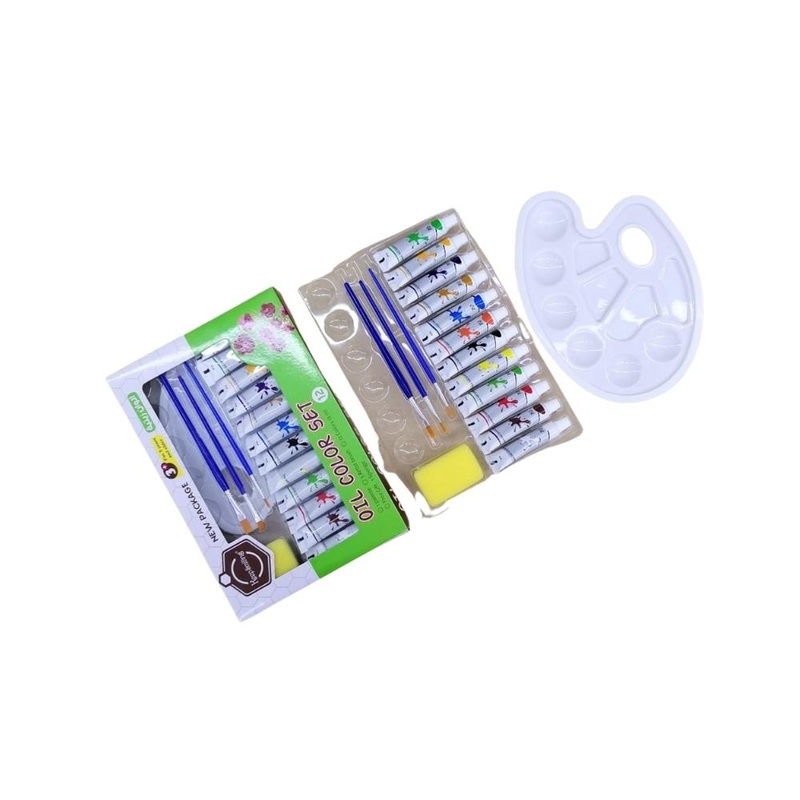 KEEP SMILING Set oil colors