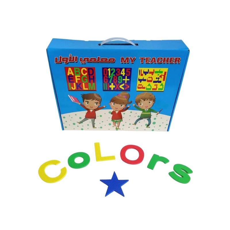 14    Set 14 magnetic educational pieces