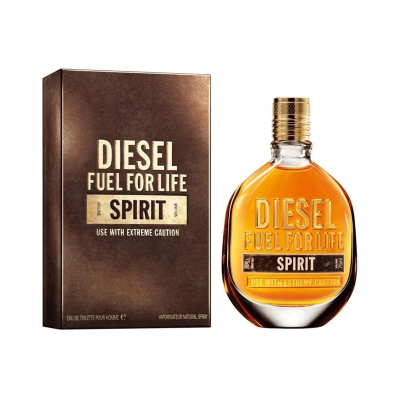 Diesel Fuel for Life Spirit Eau De Toilette Spray 75 ml