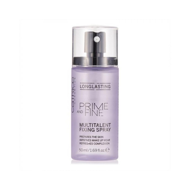 Catrice Prime And Fine Multilent Fixing Spray Purple