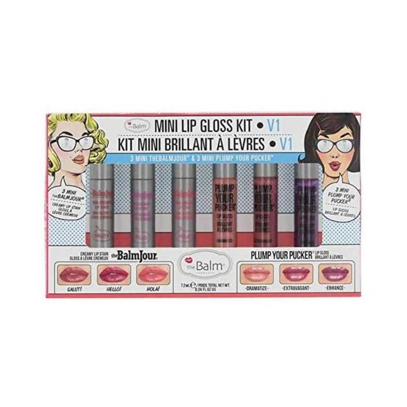 The Balm Small lip gloss set
