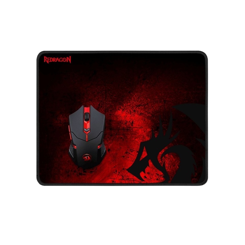 Redragon M601-WL-BA Wireless Gaming Mouse and Mouse Pad Combo, Ergonomic