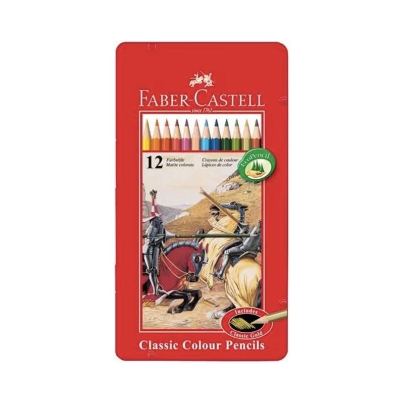 FABER CASTELL Color pencils hexagonal tin
