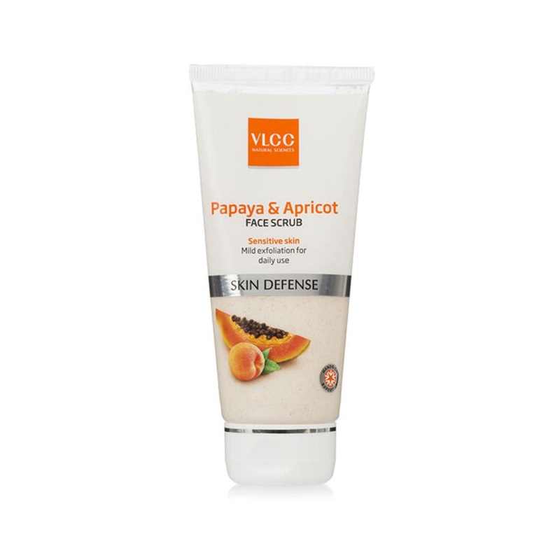 Vlcc Papaya Apricot Face Scrub 80G