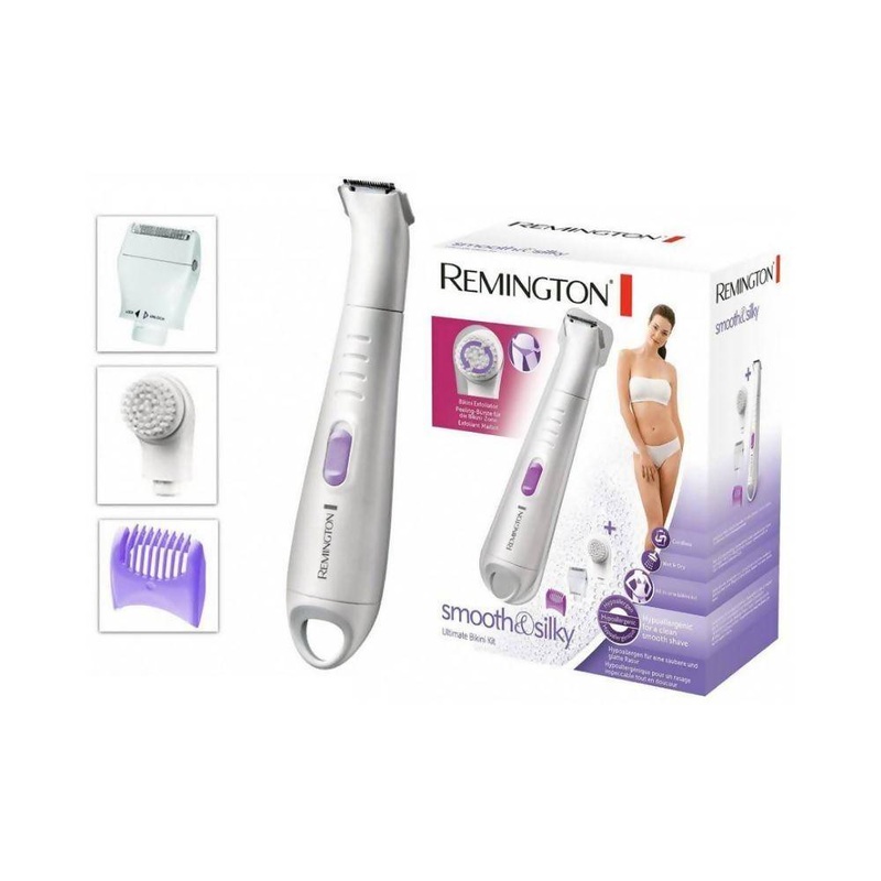 Remington Ultimate Cordless Wet and Dry Bikini Kit for Women WPG4035 with Lady