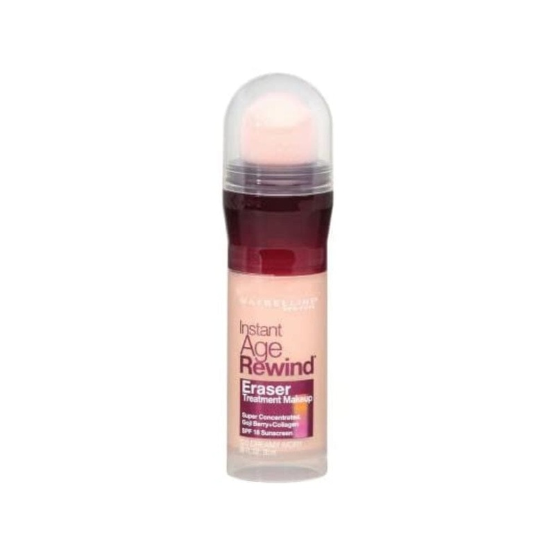 Maybelline New York Instant Age Rewind Eraser Treatment Makeup, Creamy Ivory 120, 0.68 Fluid Ounce